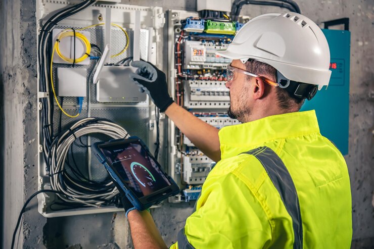 Uniforme de eletricista NR10 para risco 1 e 2